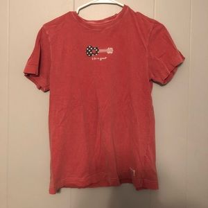 Life is good t-shirt.